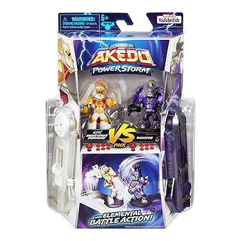 AKEDO ブライトナイトプライドハート Legends of Akedo PowerStorm Epic Bright Knight Prideheart vs